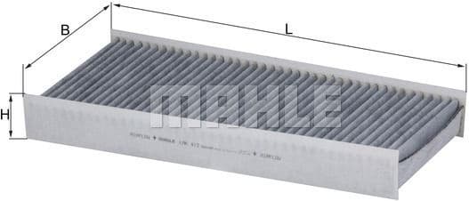 Filter, cabin air LAK412 - image 2