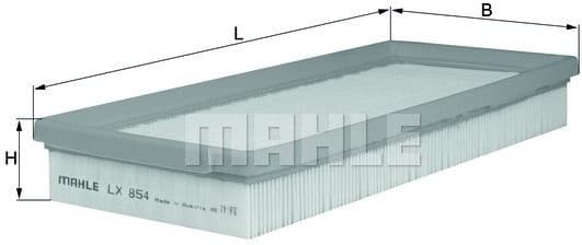 Air Filter LX854 - image 2