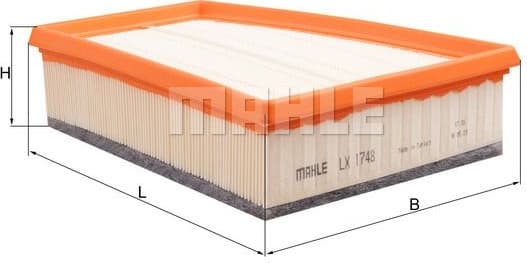 Filter air LX1748 - image 2