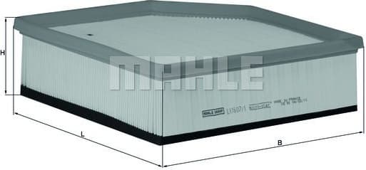 Air Filter LX1607/1 - image 2