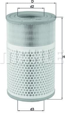 Air Filter LX2079 - image 2