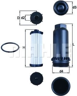 Filter automatic gearbox HX151KIT - image 3