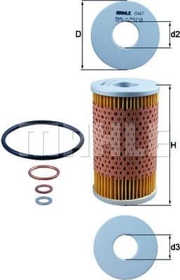 Oil Filter OX47D - image 2