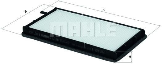 Filter, cabin air LA80 - image 7