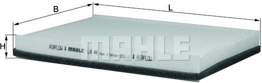 Filter, cabin air LA44 - image 4