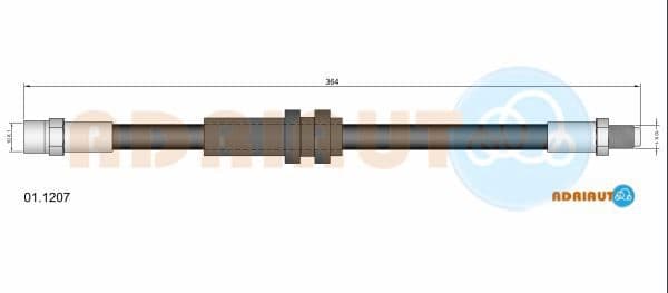Brake Hose 01.1207