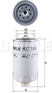 Fuel Filter KC186 - image 2