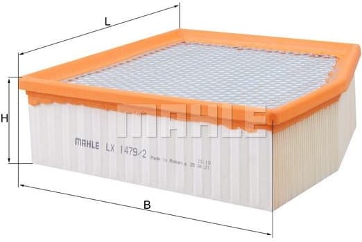 Filter air LX1479/2 - image 2