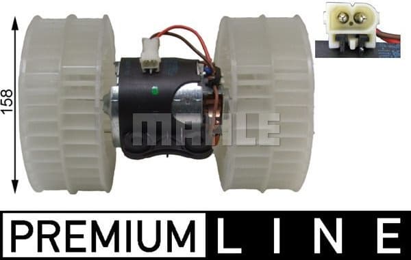 Interior Blower BEHR *** PREMIUM LINE *** AB 40 000P - image 8