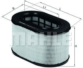 Air Filter LX669 - image 2