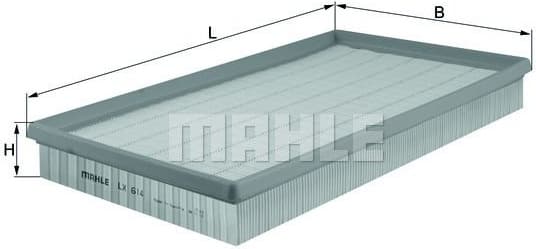 Air Filter LX614 - image 2