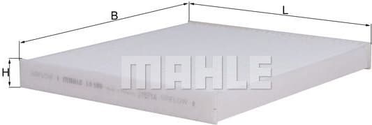 Filter, cabin air LA586 - image 2