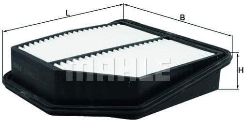 Air Filter LX4082 - image 2