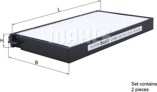 Filter, cabin air LA634/S - image 2