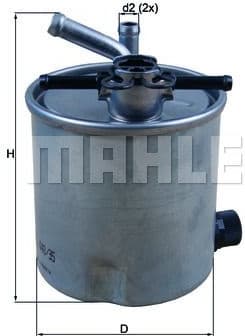 Fuel Filter KL440/35 - image 2