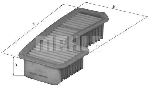 Air Filter LX1936 - image 2