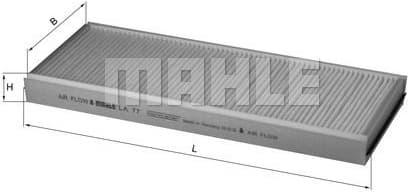 Filter, cabin air LA77 - image 2