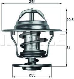 Thermostat, coolant BEHR TX1371D - image 2
