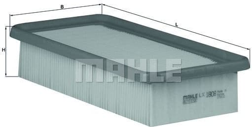 Air Filter LX1808 - image 2