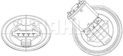 Resistor, interior blower BEHR *** PREMIUM LINE *** ABR 39 000P - image 7