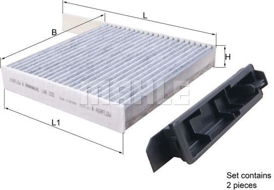 Filter, cabin air LAK230 - image 2