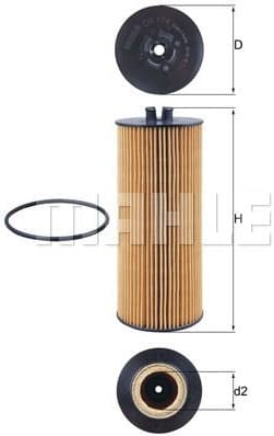 Oil Filter OX174D