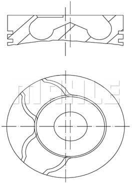 Piston 021 58 02 - image 2