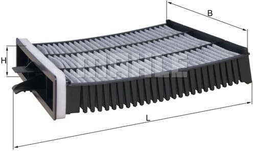 Filter, cabin air LAK227 - image 2