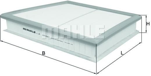 Filter air LX4060 - image 5