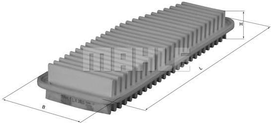 Air Filter LX1611 - image 2