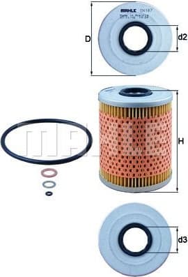 Oil Filter OX187D - image 2