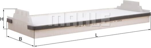 Filter, cabin air LA154 - image 2