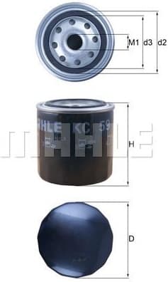 Fuel Filter KC59 - image 2