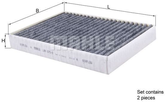 Filter, cabin air LAK675/2/S - image 2