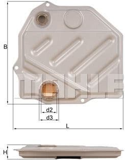 Hydraulic Filter, automatic transmission HX46 - image 2