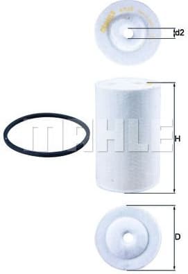 Fuel Filter KX68D - image 2