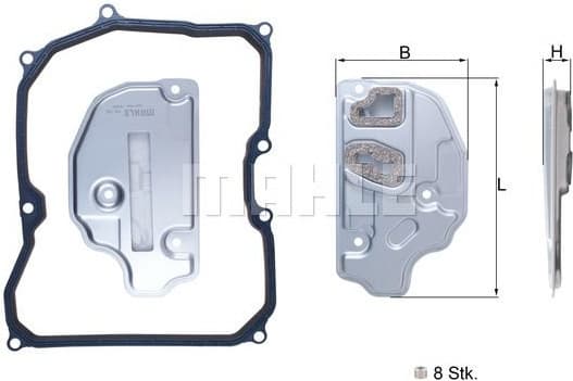 Hydraulic Filter, automatic transmission HX150KIT - image 2