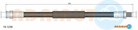 Brake Hose 19.1236