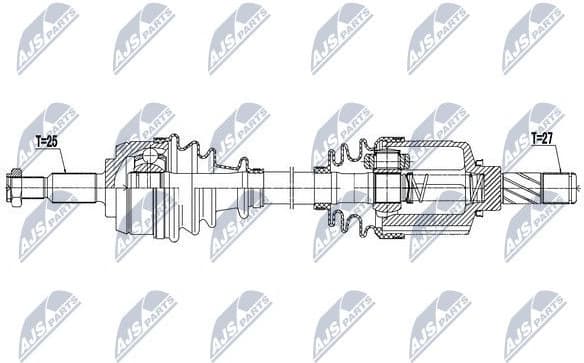 Drive Shaft NPW-RE-066 - image 4