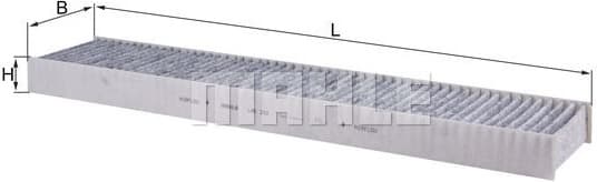 Filter, cabin air LAK242 - image 2