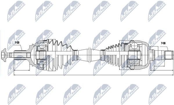 Drive Shaft NPW-ME-046 - image 4