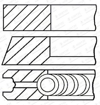 Piston Ring Set 08-139507-00