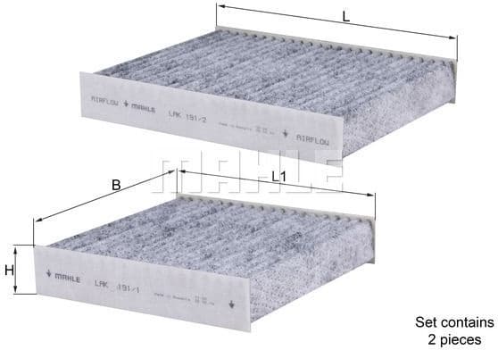 Filter, cabin air LAK191/S - image 2