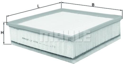 Air Filter LX4038 - image 2