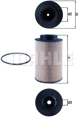 Fuel Filter KX1911D - image 2