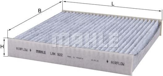 Filter, cabin air LAK922 - image 2