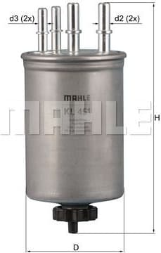 Fuel Filter KL451 - image 2