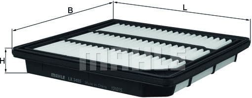 Air Filter LX3455 - image 2