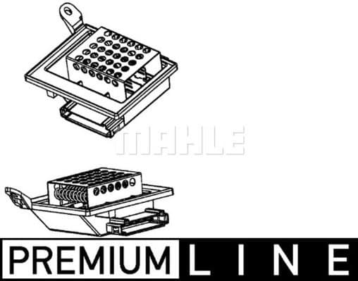 Resistor, interior blower BEHR *** PREMIUM LINE *** ABR 86 000P - image 4