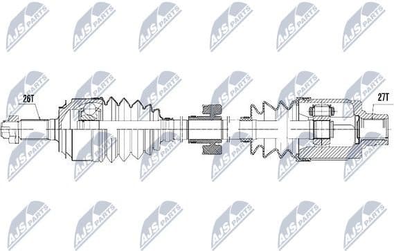 Drive Shaft NPW-HD-047 - image 4